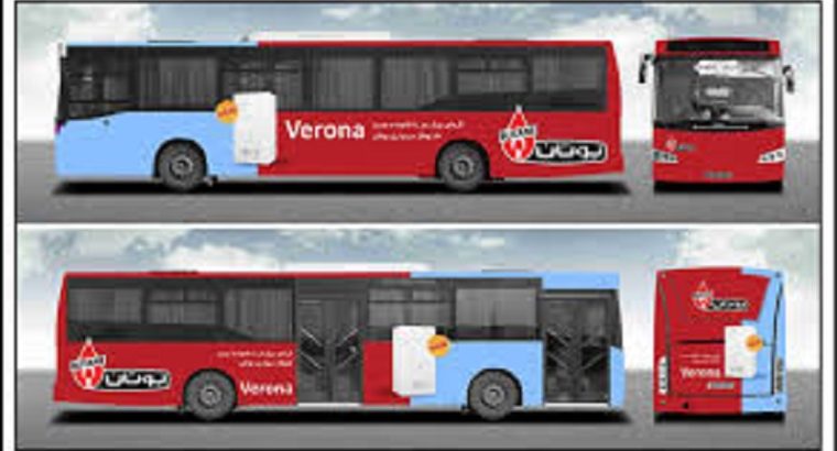 تبلیغات اتوبوس های شهری ارومیه