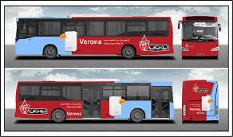 تبلیغات اتوبوس های شهری ارومیه